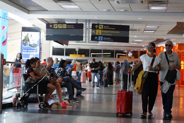 Setor aéreo bate recorde com 11,6 milhões de passageiros em julho