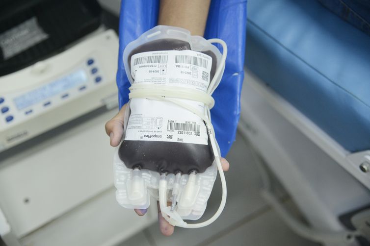 Estoque de sangue O negativo está crítico em hemocentro de Brasília